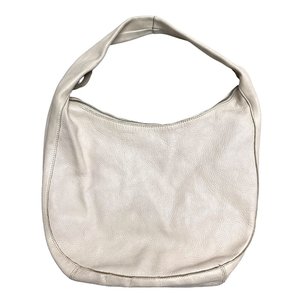 bag bone soft leather vintage BANANA REPUBLIC '03 hobo crescent 10" drop pockets - Picture 1 of 12